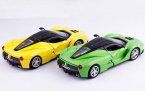 Kids 1:32 Blue / Red / Green / Yellow Diecast Ferrari LaFerrari