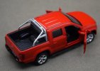 Red / White Kids 1:46 Scale Diecast VW Amarok Pickup Truck Toy