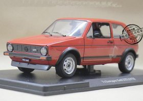 Red 1:24 Scale WhiteBox Diecast 1978 VW Golf GTI Model