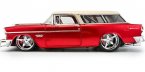 Red / Black 1:18 Scale Maisto Diecast 1955 Chevrolet Nomad Mode