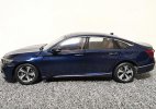 1:18 Scale Blue Diecast 2019 Honda Inspire Sport Hybrid Model