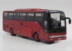 Wine Red 1:43 Scale Die-Cast YuTong ZK6122HD9 Bus Model