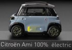 NOREV 1:43 Scale Blue Diecast Citroen Ami Tonic Electric Model
