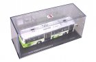 1:76 Scale White Diecast ShangHai NO.49 City Bus Model