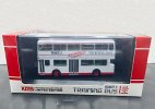 White Diecast Daimler Fleetline DMS MCW Double Decker Bus Model