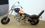 Handmade Large Scale Tinplate Vintage Harley Davidson Model