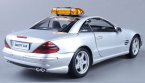 Silver Maisto Diecast Mercedes Benz SL55 AMG Safety Car Model