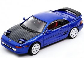 Blue 1:64 Scale Diecast Toyota MR-2 Model