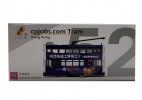 Blue Hong Kong Mini Scale Diecast Double Decker Tram Toy