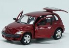 1:24 Scale Wine Red Maisto Diecast Chrysler PT Cruiser Model