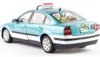 Green 1:18 Scale Welly Diecast 2001 VW Passat Sedan Taxi Model