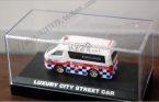 Mini Scale White Kids R/C Ambulance Bus Toy