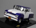 1:43 Blue-White IXO Diecast 1962 Chevrolet Alvorada Model