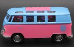 Kids Pink / Orange / Red / Blue 1:32 Scale Diecast VW Bus Toy