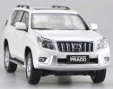 White / Green 1:18 Diecast Toyota Land Cruiser Prado Model