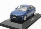 Minichamps Blue 1:43 Scale Diecast Audi A4 Sedan Model