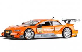 1:32 Scale Kids Black / Orange Diecast Audi RS5 DTM Toy