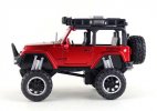 Kids Big Tyres Pull-Back Diecast Jeep Wrangler Rubicon Toy