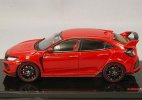 TSM Red 1:43 Scale Diecast 2017 Honda Civic Type R FK8 Model