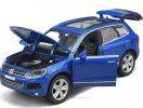 Kids 1:32 Scale Black /Red /White / Blue Diecast VW Touareg Toy