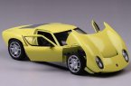 Yellow 1:24 MotorMax Diecast Lamborghini Miura P 400 S Model