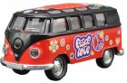 Pink / Orange / Red / Blue Kids 1:32 Diecast VW Bus Toy