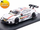 1:43 White NO.34 Diecast Mercedes-Benz C63 AMG DTM Toy