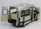 Blue / Silver 1:24 Scale Diecast Huanghai Raytour Bus Model