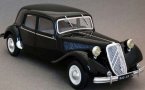 1:24 Scale Black Assembly Plastics Citroen 15CV Model