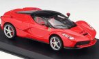 Red / White Bburago 1:43 Scale Diecast Ferrari Laferrari Model