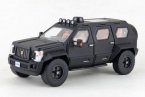 Kids 1:32 Scale Black Diecast George Patton SUV Toy