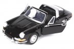 White / Black 1:32 Bburago Diecast 1967 Porsche 911 Car Model