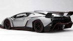 Red / Gray 1:18 Scale Kyosho Diecast Lamborghini Veneno