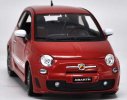 Red / Black 1:18 Scale Bburago Diecast Fiat Abarth 500 Model