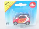 1:50 Red SIKU 1303 Diecast Kids Fire Engine Smart Fortwo Toy