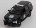 Black 1:24 Scale Welly Diecast Chevrolet Tahoe Model