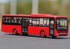 1:87 Scale Red / Beige Plastic Iveco Crossway City Bus Model