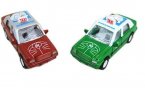 Mini Scale Red / Green Doraemon Theme Taxi Toy