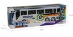 Large Scale White Plastics Kids Electric City Bus Toy