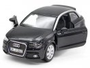 Black / Red 1:24 Scale Bburago Diecast Audi A1 Model