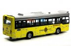 Diecast Kids Red / Yellow Pull-back Function Toy City Bus