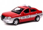 Kids 1:32 Scale Blue / Red / Yellow Diecast Beijing Taxi Toy