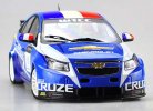 Blue 1:18 Scale 2011 WTCC Diecast Chevrolet Cruze Model