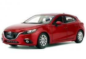 1:18 Scale Red / Blue Diecast Mazda Axela Model