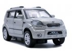 Kids Silver / White / Red / Golden / Blue Diecast Kia Soul Toy