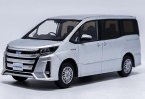 Black / Silver / White 1:30 Scale Diecast Toyota Noah MPV Model