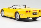 1:24 Scale Welly Red / Yellow Diecast 1995 Chevrolet Corvette