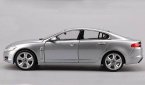 Black / White / Silver 1:24 Welly Diecast Jaguar XF Model