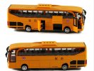 Yellow Kids Pull-Back Function Die-Cast School Bus Toy