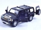 Black / Yellow / Silver / Red 1:32 Kids Diecast Hummer H3 Toy